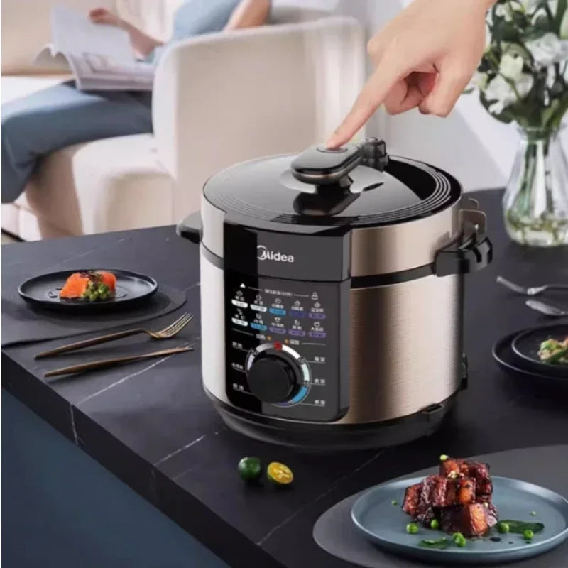 Household Electric Pressure Cooker - 5L. Intelligent Multifunction. Rice Cooking. Large Capacity multicooker